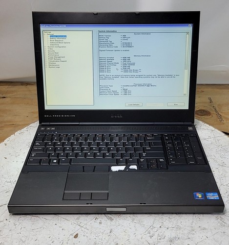 Dell precision m4700 laptop - dell,